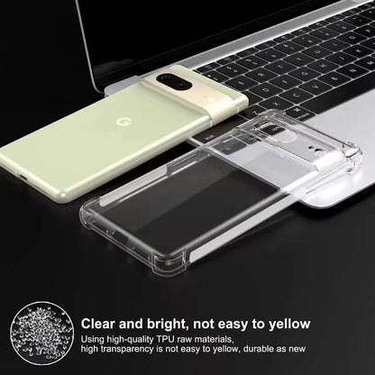 Ultra Thin Shockproof transparent Case For Google Pixel 6 7 8 Pro 6A 7A 8A Clear TPU Silicone Soft Cover Cases
