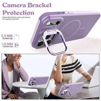 Bright high transparency magnetic case suitable for iPhone17Air 17Pro 16 15 14 13ProMax scratch resistant wireless charging case