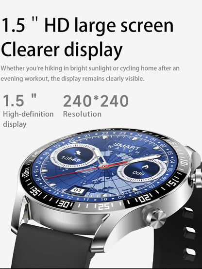 New Men Women Smart Watch HD Full Touch Screen Bluetooth Call Message Reminder Multi-Sport Christmas Surprise for ios Phone