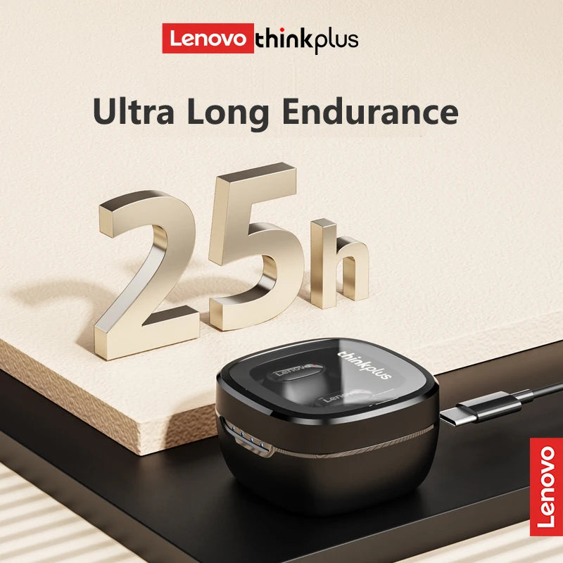 Lenovo Thinkplus XT62 Earphone Bluetooth 5.3 Headphones Waterproof Touch Control Low Latency HiFi Earbuds Sport Headset HD Call