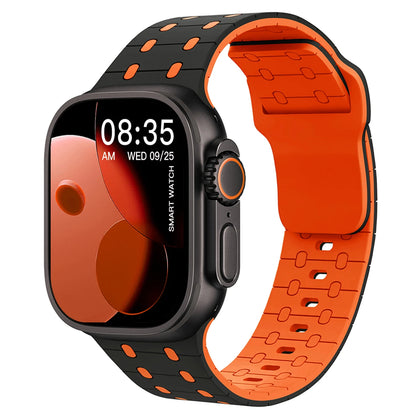 Silicone band For Apple watch Strap 46mm 45mm 41mm 44mm 49mm 40mm 38 42mm bracelet correa iwatch Series 10 9 8 7 6 5 3 SE Ultra