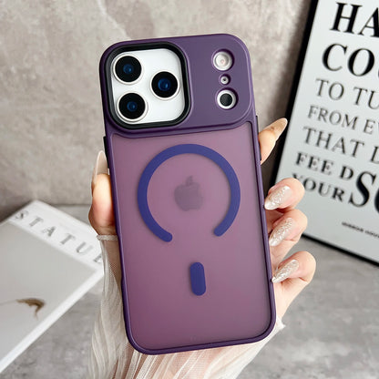 Luxury Magnetic Magsafe Wireless Charge Phone Case For iPhone 17 Pro Max 16 15 14 13 12 11 Pro Max 17 Air Shockproof Matte Cover
