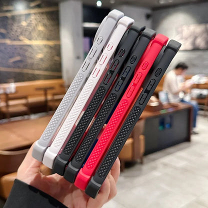Luxury Dual Layer Shockproof Clear Case for iPhone 17 Air 16 15 14 13 12 11 Pro Max Plus Hard Heavy Armor Transparent Phone Capa