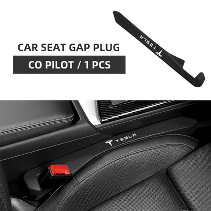 1pcs Car Seat Side Filling Strip Gap Car Interior Decoration Supplies for Tesla Model 3 2022 X S Cc3 Cybertruck 2021 Y Juguete