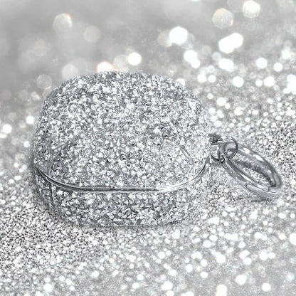 For Samsung Galaxy Buds 3 Live 2 Pro Case Luxury Bling Glitter Diamond Rhinestones For Galaxy Buds3Pro Buds2 Soft Earphone Cover