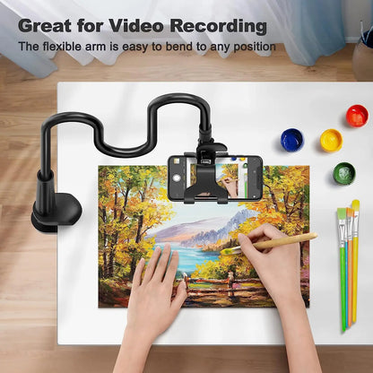 70cm Phone Holder Stand Lazy Bracket Headrest Bed 360 Flexible Long Arms Clamp Mount For iPhone Samsung and 3.5~6.7" Device