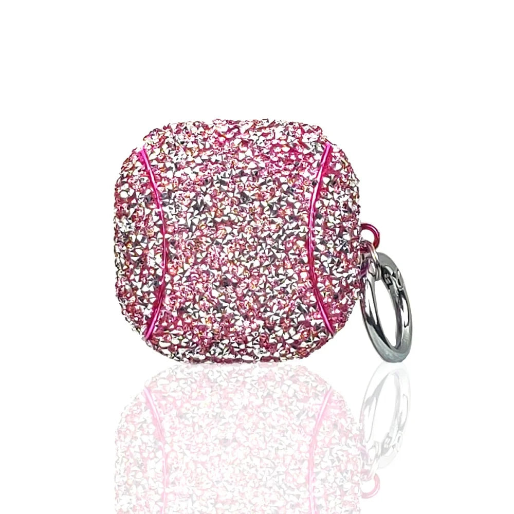 For Samsung Galaxy Buds 3 Live 2 Pro Case Luxury Bling Glitter Diamond Rhinestones For Galaxy Buds3Pro Buds2 Soft Earphone Cover