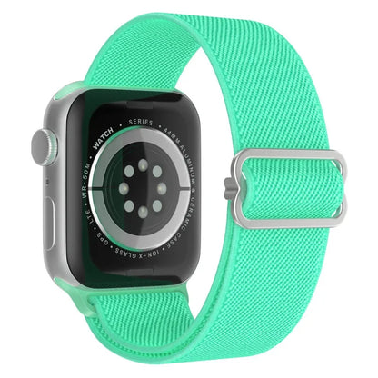 Bling Nylon Strap for Apple Watch Band 44mm 40mm 38mm/42mm bohemian Bracelet iWatch Series 7 6 5 4 3 41mm 45mm 8 9 ultra 2 49mm
