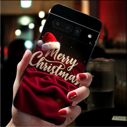 Phone Case For Google Pixel 10 9 Pro XL 9A 8 7 6 Pro Pixel 8A 7A 6A Pixel 8 7 6 5 Winter Christmas Case