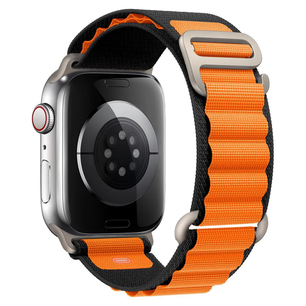 for Apple watch Straps 45mm 46mm 49mm 42mm iwatch Band 44mm 41mm 40mm Nylon Alpine bracelet correa Series 10 9 8 7 6 SE Ultra 2