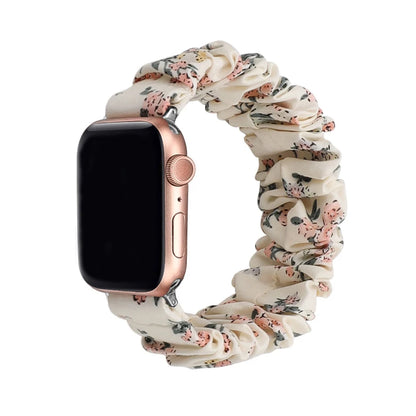 Scrunchie Compatible For Apple Watch Band 49mm 40mm 41mm 38/42mm 44mm 45mm Cute Printed Elastic For iWatch Series 9 8 7 6 5 3 SE