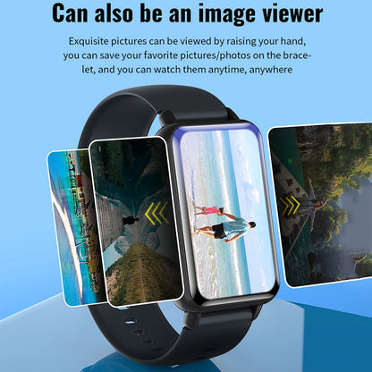 S18A Smart Recording Watch AI Intelligent Voice Recorder Real-time Transcription Translation Conversation Recording Bracelet