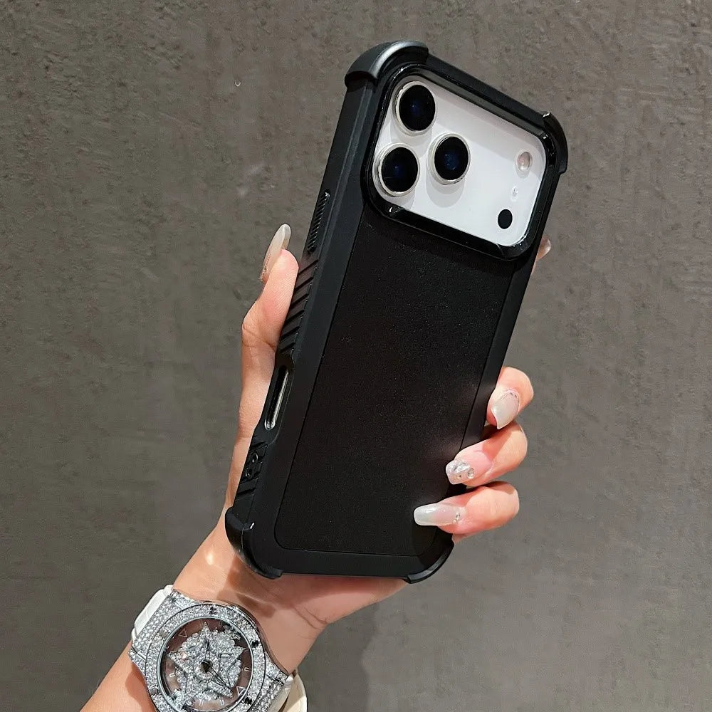 Hard Armor Case For iPhone 17 Air 16 15 14 Plus 13 12 11 Pro Max 16Pro 17Pro 17ProMax Military Shockproof Defender Cool Cover