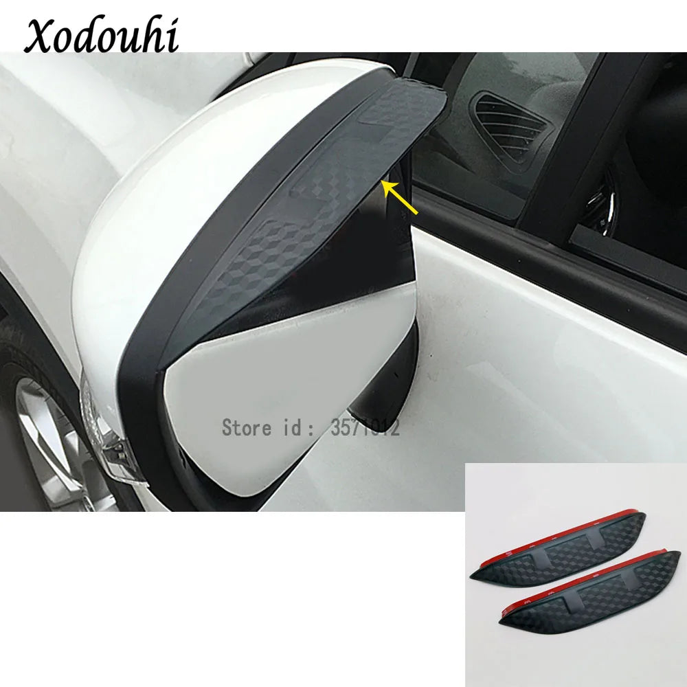 For Ford Kuga Escape 2013 2014 2015 2016 2017 2018 2019 2020 Car Eyebrow Rear View Side Glass Mirror Trim Rain Shield Sun Visor
