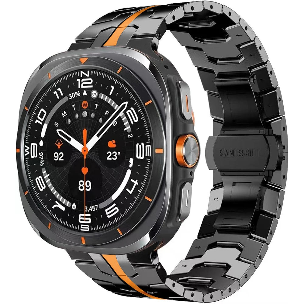 Titanium Band for Samsung Galaxy Watch Ultra 2025 Men Bracelet Luxury Metal Strap for samsung 7 ultra GALAXY ULTRA 47MM Correa