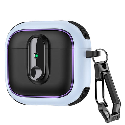 Armor Lock Earphone Cover For AirPods 4 Pro2 3 2 1 Case TPU PC Shockproof Headphone Coque For AirPods Pro 2 2nd 4th Gen Cases