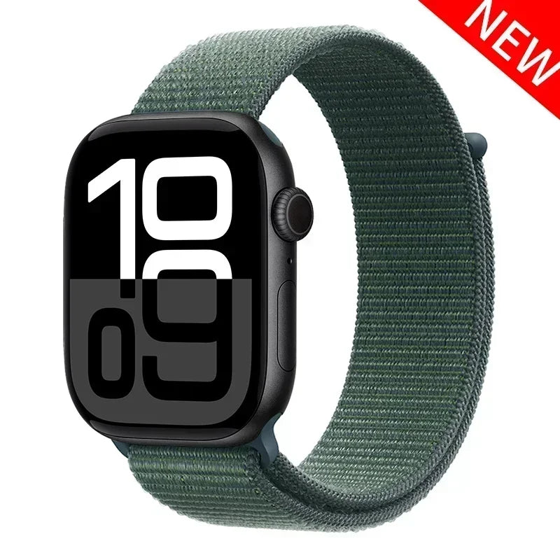 Official-website Straps For Apple Watch Band 46mm 45mm 44mm 40 41 42 mm 49mm Bracelet Correa iwatch series 10 8 9 7 6 5 SE Ultra