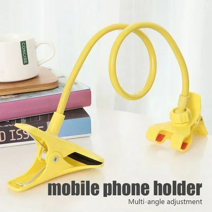 Mobile Phone Holder Home Bed Desktop Mount Bracket Smartphone Stand Flexible Lazy Holder Adjustable Cell Phone Clip