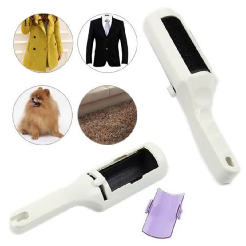 Electrostatic Static Brush for Pet Hair – Clothes, Furniture & Surface Lint Remover for Home, Office, Travel Cleaning