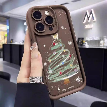 For Samsung Galaxy A56 A36 A26 A54 A16 A17 A15 A06 A07 A25 A55 A35 A14 A34 A24 A05 A05S A32 A52 A23 A53 A33 A04 Christmas Cases