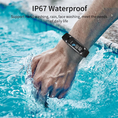 LIGE Amoled Smart Watch Men Smart Band Women Heart Rate Blood Smartwartch Waterproof Smart Bracelet Sport Fitness Tracker 2026