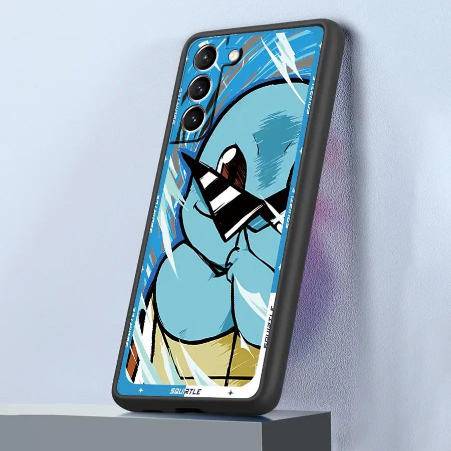 Luxury Pokemons Phone Case for Samsung Galaxy S25 S24 S23 Ultra S22 S20 Plus S21 FE S10 S9 Capa Coque Cover