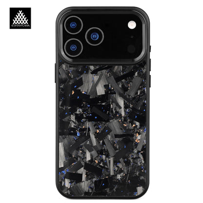 Forged Carbon Fiber Case for iPhone 17 17Air 17Pro 17 Pro Max with Magsafe and Metal Camera Lens /Buttons Anti-drop Phone Cover