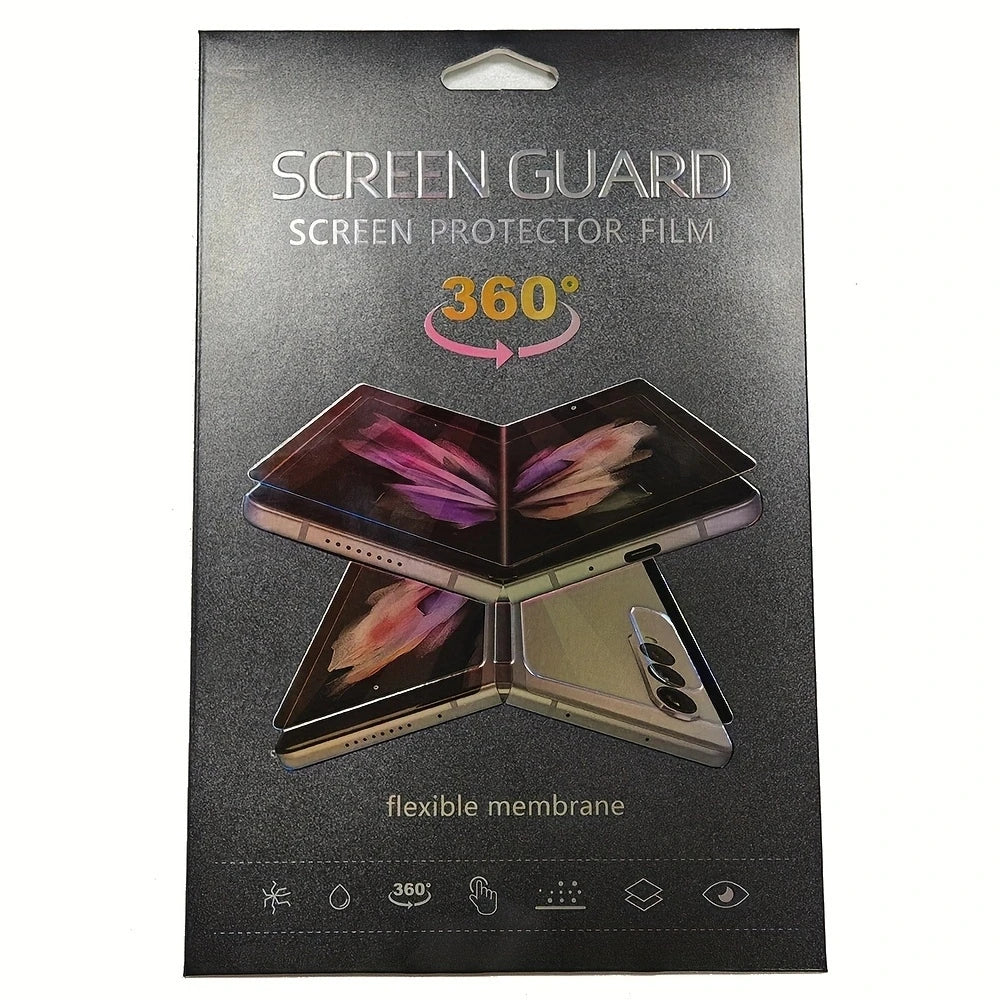 Diamond Tpu Hydrogel Film For Samsung Galaxy Z Fold 7 6 5 4 3 2 Anti oil Stains Screen Protector Flip 7 FE 6 Front Back Fold7 5G