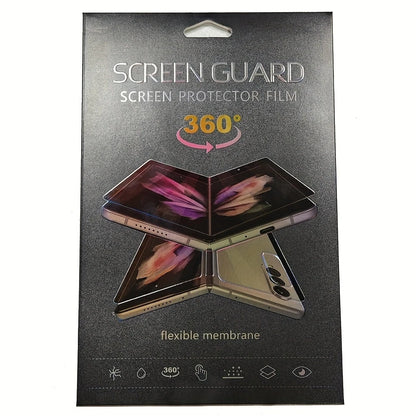 Diamond Tpu Hydrogel Film For Samsung Galaxy Z Fold 7 6 5 4 3 2 Anti oil Stains Screen Protector Flip 7 FE 6 Front Back Fold7 5G