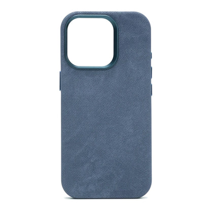Luxury Metal Lens Magnetic Fiber Leather Case For iPhone 16 Pro Max 15 14 Plus 13 12 MagSafe Wireless Charging Shockproof Cover
