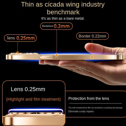 Luxury High Quality Upgrade Plating TPU Soft Case for iPhone 17 Air 16 15 14 13 12 11 Pro Max Plus Clear Lens Film Protect Cover