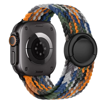 Magnetic Nylon Strap for Apple Watch Band Ultra 2 3 49mm 46mm 42mm Bracelet Iwatch Series 10 9 8 7 6 SE 5 4 38 45 41mm 44mm 40mm