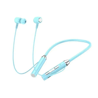 VIKEFON Bluetooth Earphones Wireless Headphones Magnetic Sport Neckband Neck-hanging TWS Earbuds Wireless Headset with Mic