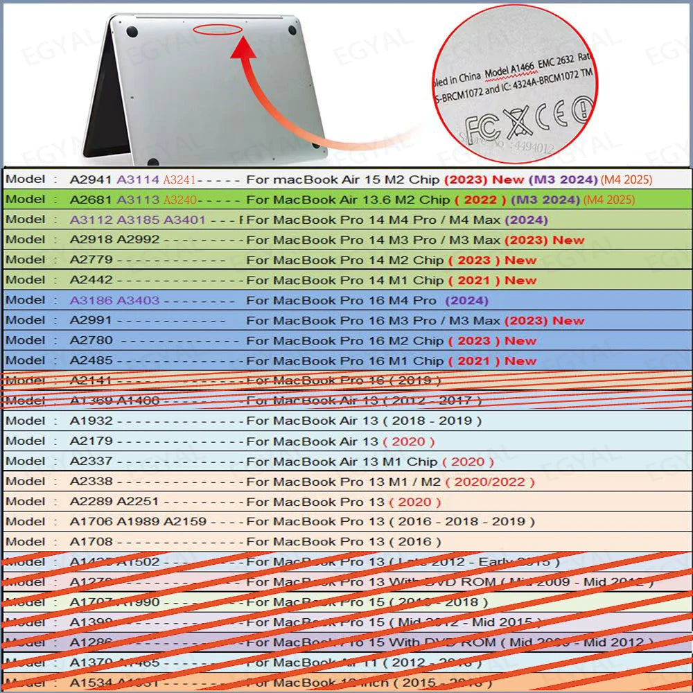 Santa Claus Print Laptop Case for MacBook Pro 14 Case 2025 M5 A3434 screen protector & keyboard cover for MacBook Air 13 M4 15