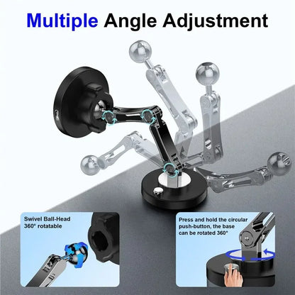 NEW Car Wireless Charger Stand Magnet Car Mount Fast Charging Station Phone Holder Bracket For iPhone 16 15 14 13 12 Pro Max