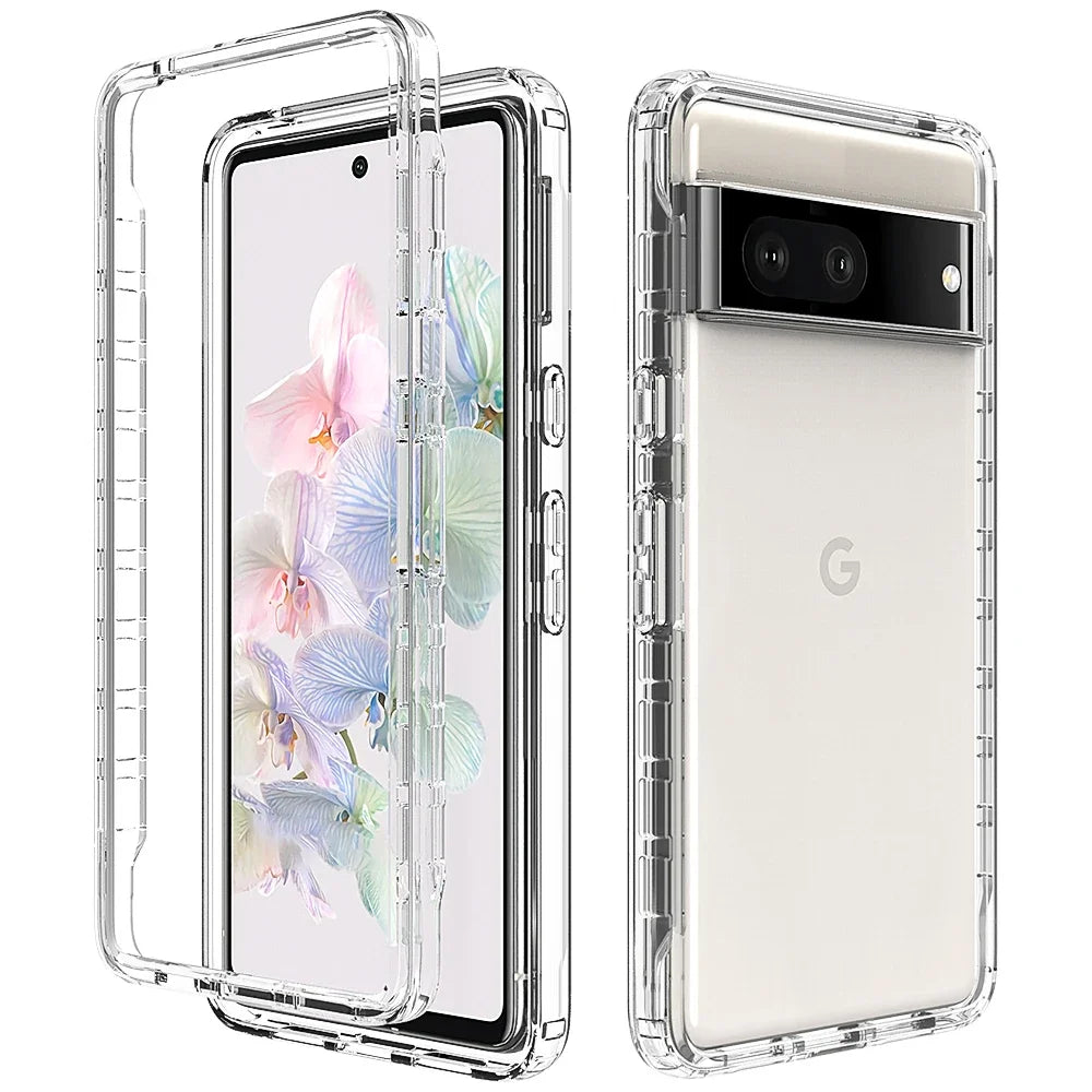 Shockproof Clear Soft Rubber Case for Google Pixel 10 Pro XL 9A 9 7 8A 6A 6 7A 8 Pro pixel9 Pixel10 Pixel8 Pixel7A Accessories