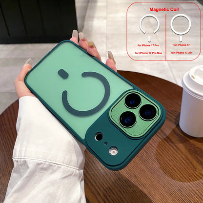 Magnetic Case for iPhone 17 Pro Max 17 Air Cover Matte Clear Shockproof Mag-safe Charge Camera Protector Lens Film Shell Fundas