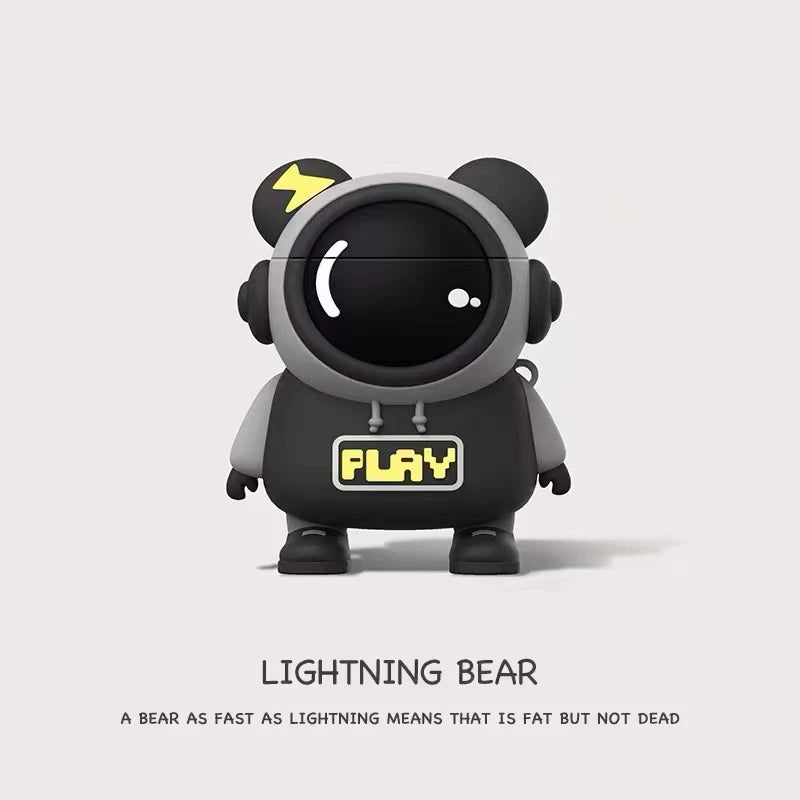 3D Cool Astronaut Earphone Cover for Airpods Pro 2 Case Game Controller Headphone Protective Cover for AirPods 1 2 3 Case