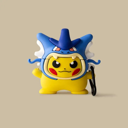 VeryGood MINISO ，Bulbasaur Snorlax Cartoon Earphone 3D Silicone Case For Airpods4 Protection Cover Cute Case For Airpod 4 Funda