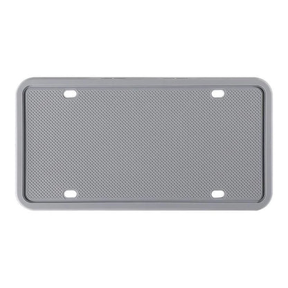 Silicone license plate frame, American and Canadian license plate frame, waterproof, rust proof, without damaging the paint