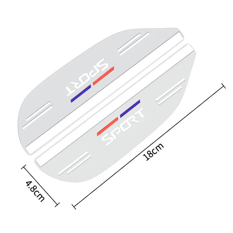 Car Rearview Mirror Rain Eyebrow Universal Car Window Rain Shield Cartoon Reversing Mirror Rain Shield Reflector