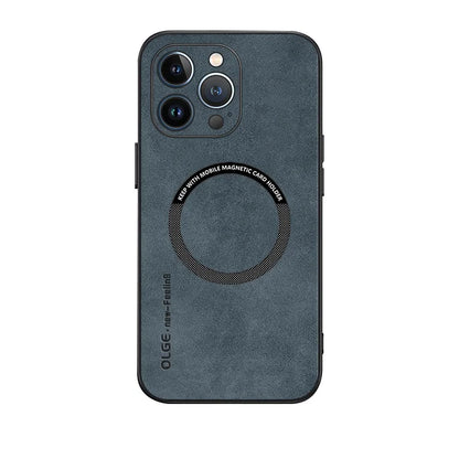 Magnetic For Magsafe Leather Case For iPhone 15 14 Pro Max 14pro 12 13 Pro Max 11 16 Luxury Wireless Charge Shockproof Cover