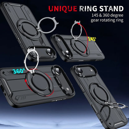 Magnetic Car Holder Ring Shockproof Armor Case For iphone 17 Pro Max 5G Camera Lens Protection Cover For iphone17 Air