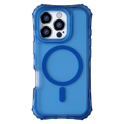 Frosted 3-in-1 MagSafe Phone Case for iPhone 16 17pro max 15 Pro 14 13 12 11 Magnetic Wireless Charging Hard PC Shockproof Cover
