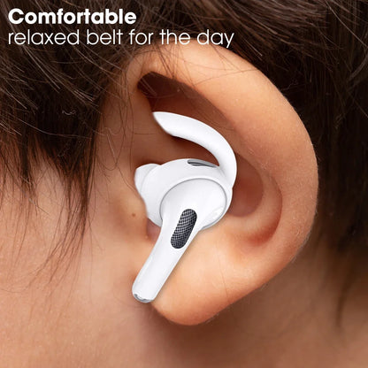 Silicone Anti Slip Ear Hooks For Air Pod Airpods Pro Anti Drop Earhook Holders Protector Cover Bluetooth Earphone Accessories - covers4phones
