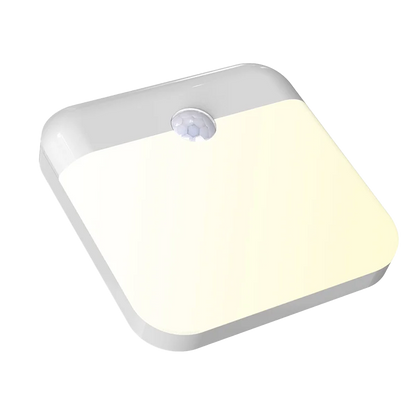 Motion Sensor Led Light Usb Charging Square Lamp for Bedroom Kitchen Stair Hallway Wardrobe Cupboard Lighting