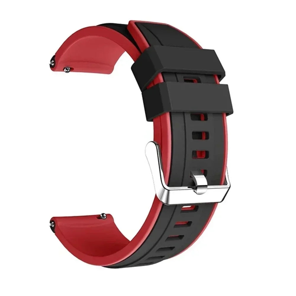 Silicone 22 20mm Watch Strap for HUAWEI WATCH GT 4 Pro 46mm Band GT 3 SE 2 42mm HONOR Magic Watch4 GS 3 Pro Replacement Bracelet