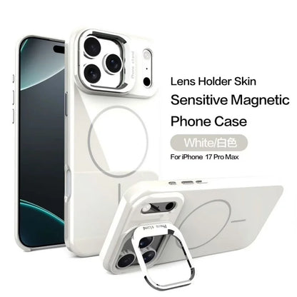 Bright high transparency magnetic case suitable for iPhone17Air 17Pro 16 15 14 13ProMax scratch resistant wireless charging case