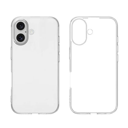 New Silicone Soft Case For iPhone 17 Pro Max iPhone17 Air Ultra Thin Clear Back Cover For iPhone17ProMax 17Pro 17Air Slim Shell