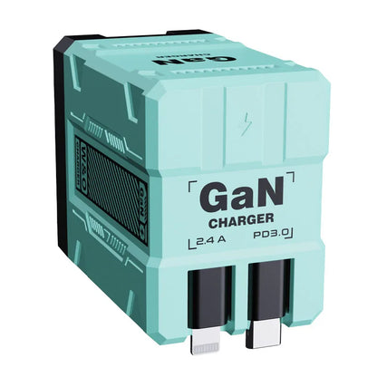 Total 20W USB C Charger GaN Fast Charging Wall Charger For iPhone Samsung Xiaomi Quick Charge EU/US Plug Phone Charger Adapter